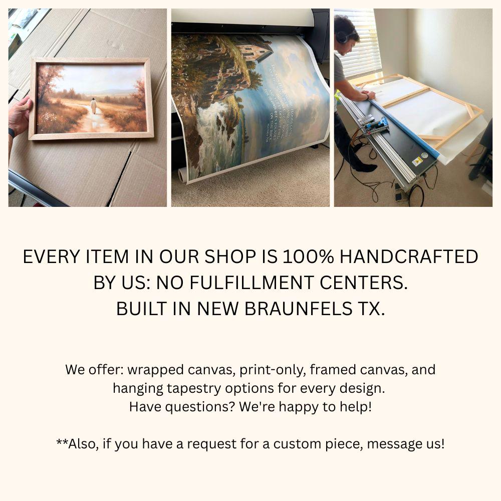 Dark Botanical Pattern Wall Art | William Morris Pomegranate Design | Framed Arts and Crafts Vintage Print