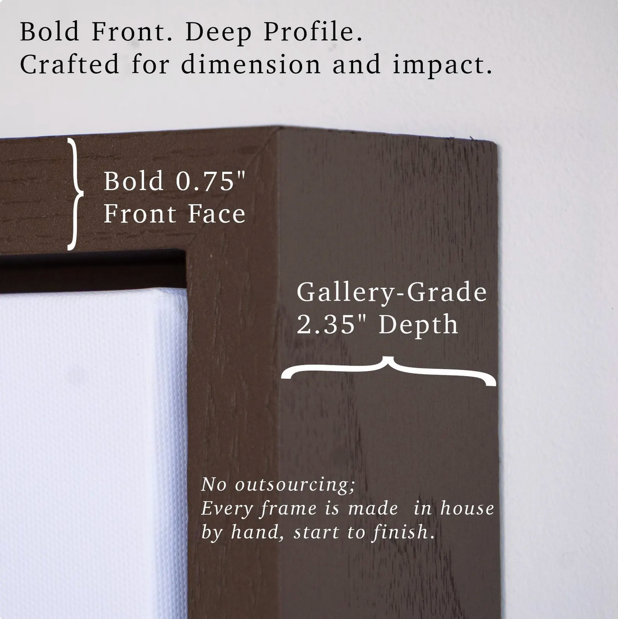 The Best View | Canvas/Floating Framed Canvas