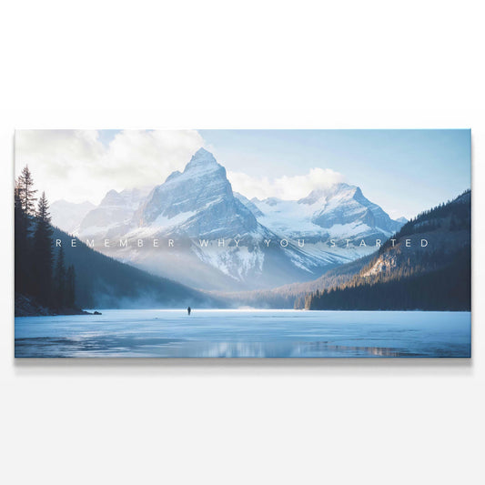 Office Wall Decor | Inspirational Wall Art | Motivational Wall Art | Office Decor | Peaceful Nature Art | Adventure Art