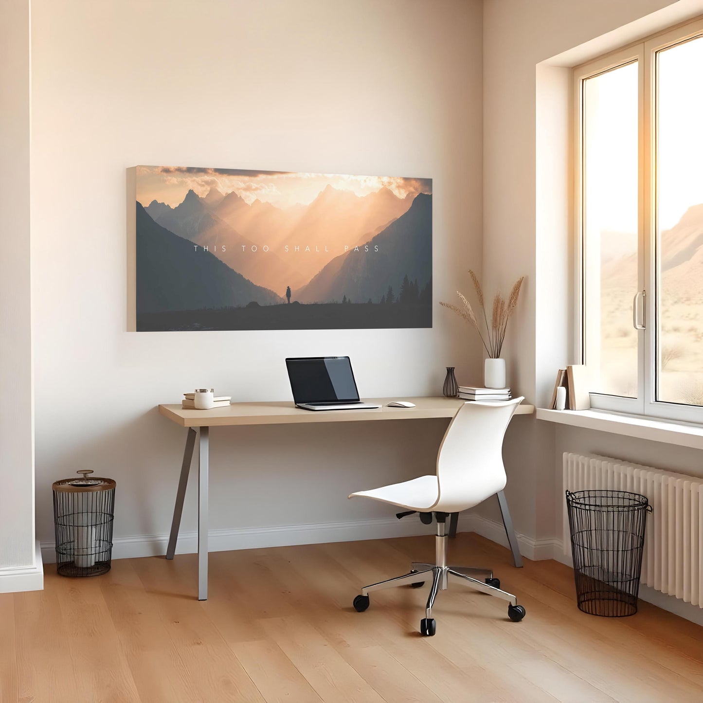 Office Wall Decor | Inspirational Wall Art | Motivational Wall Art | Office Decor | Peaceful Nature Art | Adventure Art