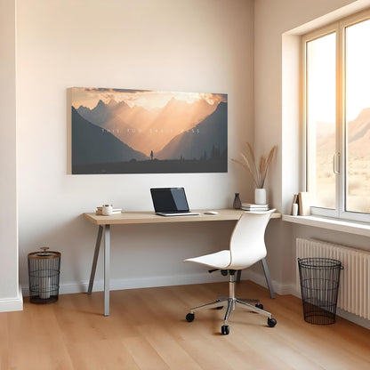 Office Wall Decor | Inspirational Wall Art | Motivational Wall Art | Office Decor | Peaceful Nature Art | Adventure Art