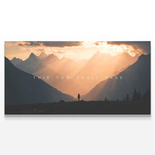 Office Wall Decor | Inspirational Wall Art | Motivational Wall Art | Office Decor | Peaceful Nature Art | Adventure Art