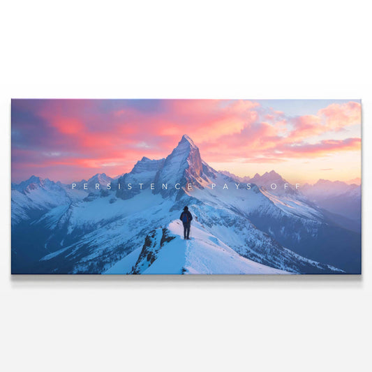 Office Wall Decor | Inspirational Wall Art | Motivational Wall Art | Office Decor | Peaceful Nature Canvas | Adventure Art
