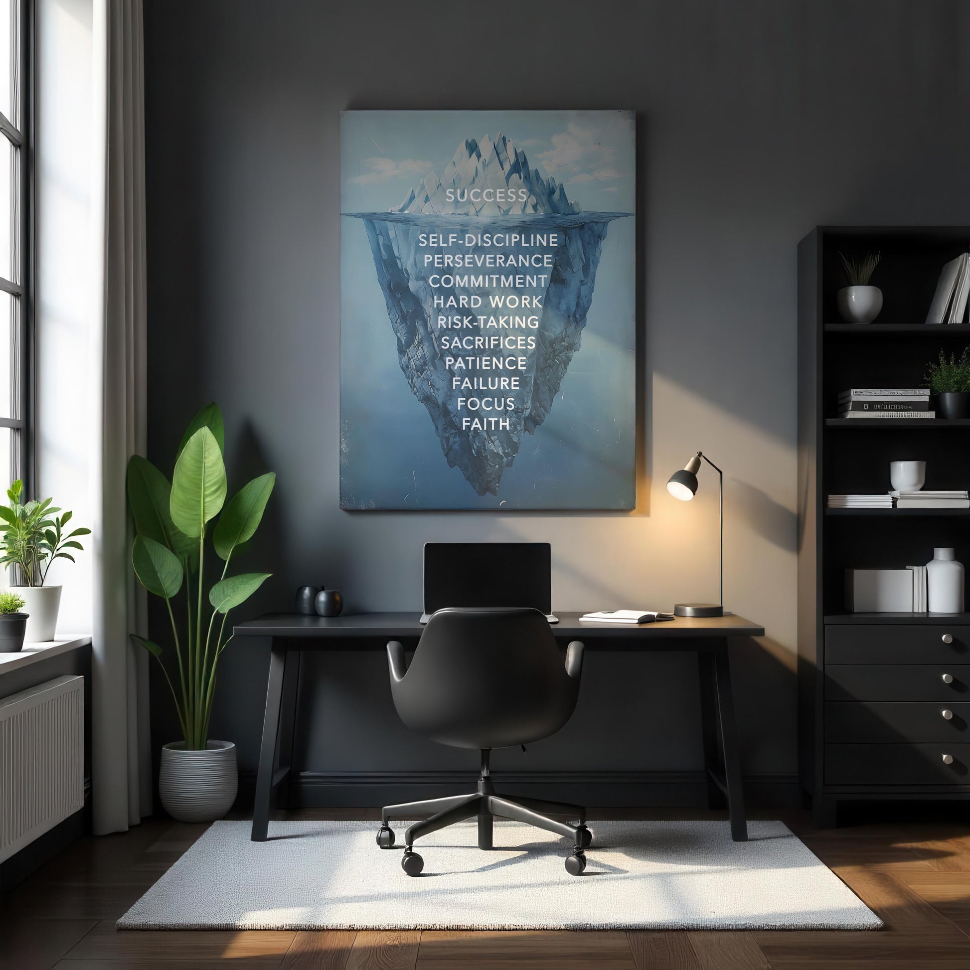 Office Wall Decor | Inspirational Wall Art | Motivational Wall Art | Office Decor | Peaceful Nature Art | Adventure Art