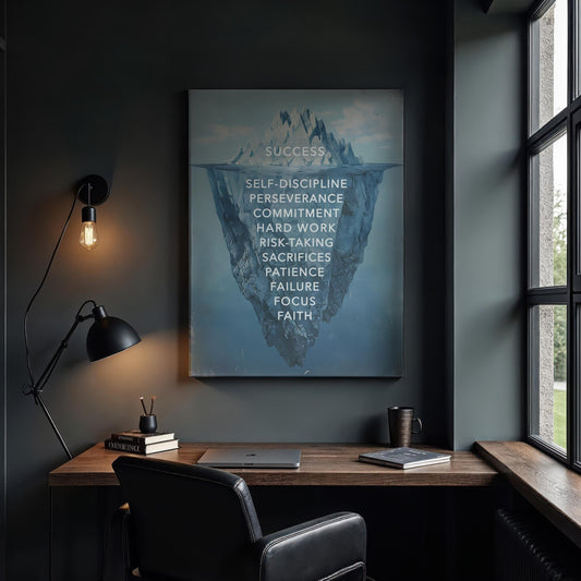 Office Wall Decor | Inspirational Wall Art | Motivational Wall Art | Office Decor | Peaceful Nature Art | Adventure Art