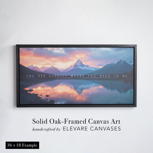 Inspirational Wall Art | Motivational Office Art | Motivational Quote Wall Decor | Peaceful Nature Art | Office Wall Art