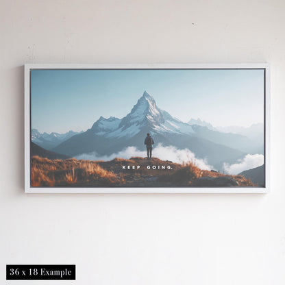 Office Wall Decor | Inspirational Wall Art | Motivational Wall Art | Office Decor | Peaceful Nature Art | Adventure Art