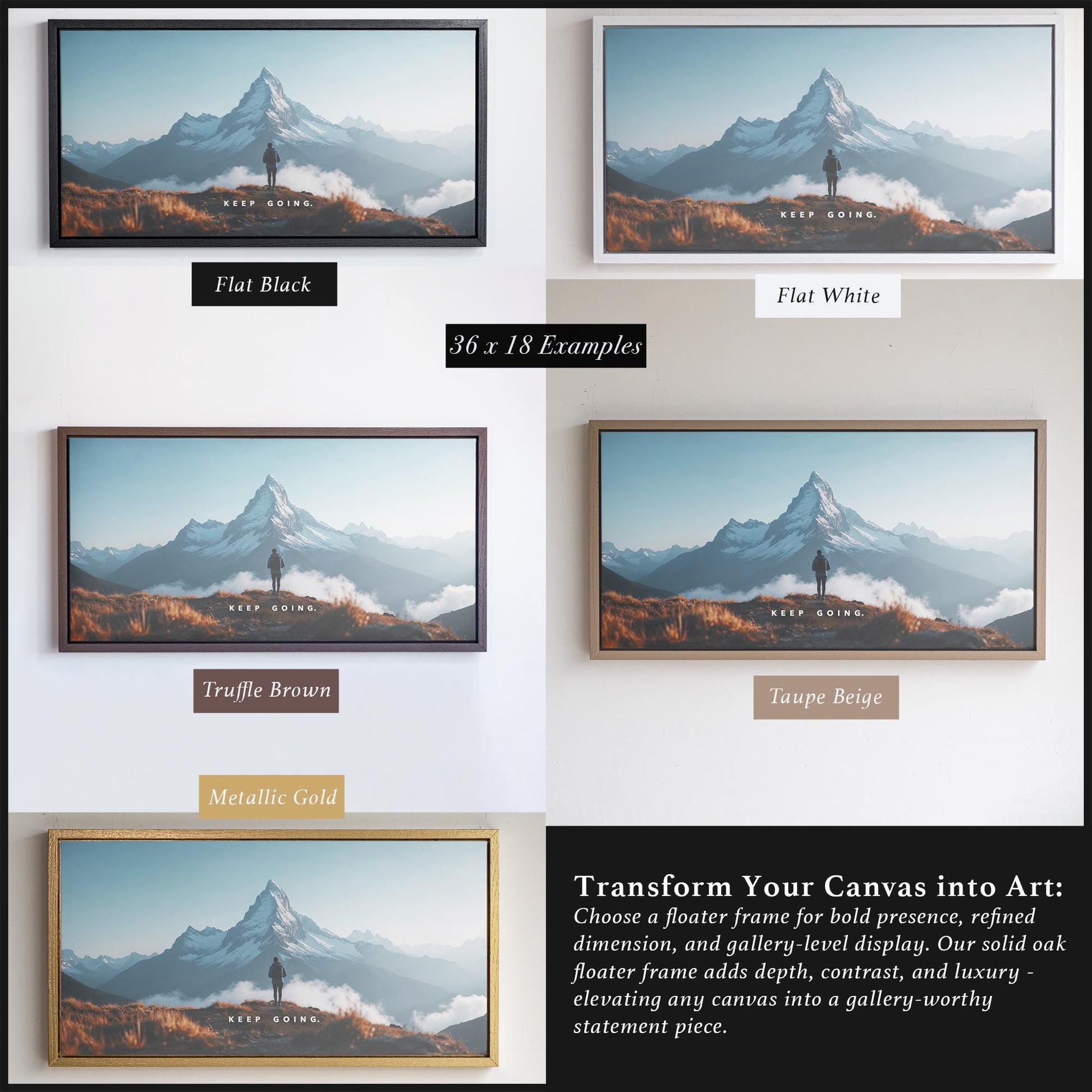 Office Wall Decor | Inspirational Wall Art | Motivational Wall Art | Office Decor | Peaceful Nature Art | Adventure Art