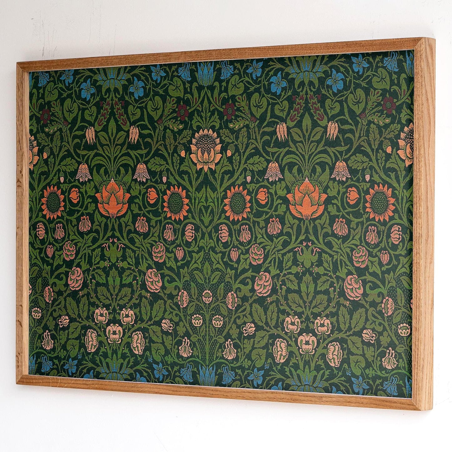 Vintage Floral Framed Art | William Morris Pattern Art | Boho Botanical Victorian Home Decor Print | WM1