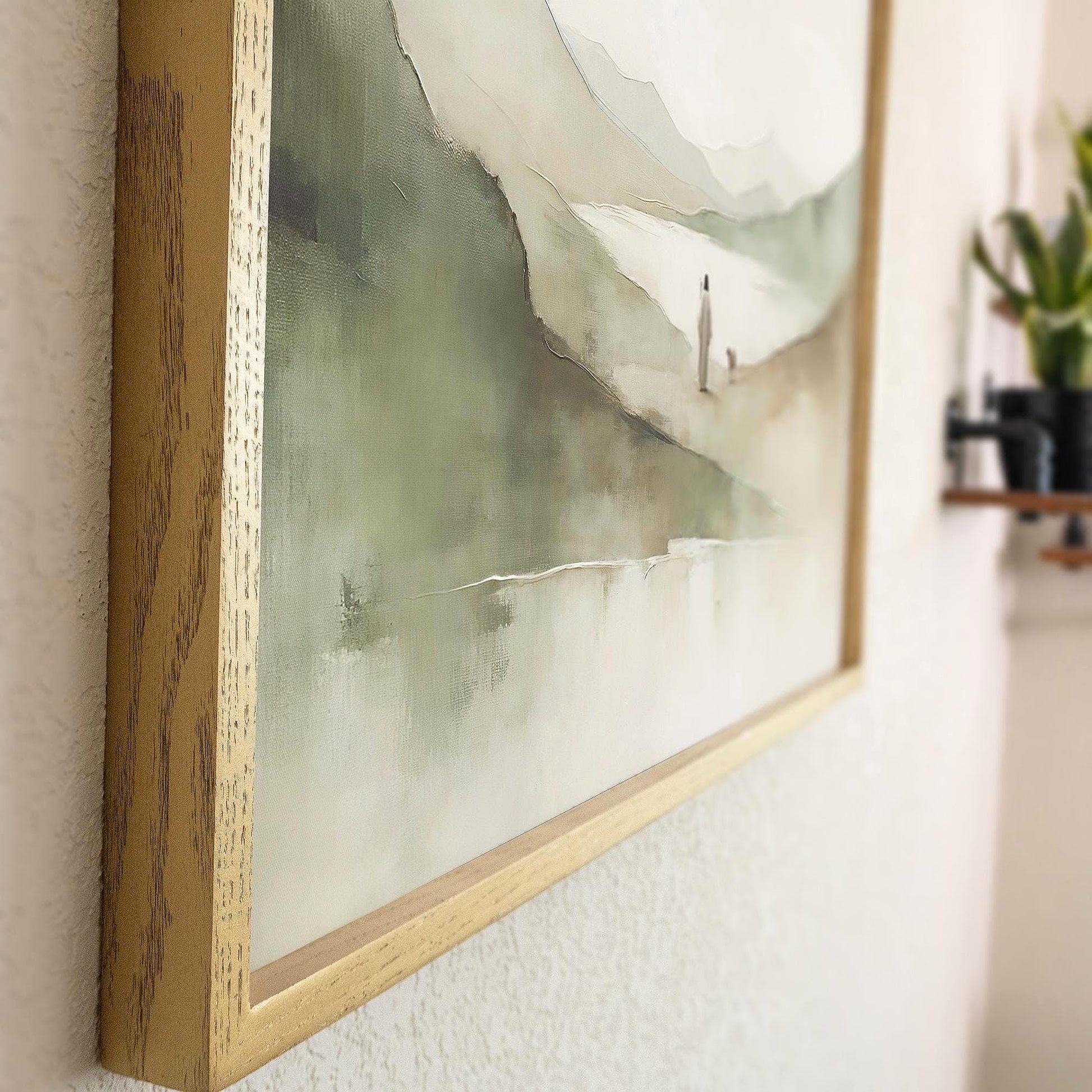 Psalm 23 Framed Art | Jesus and the Lamb Wall Art | Lost Sheep Art | Christian Gift for Home or Prayer Room